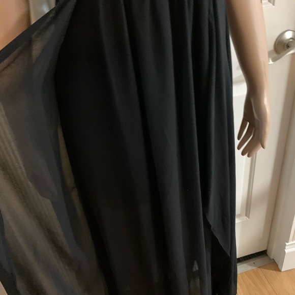 Women’s halter neck maxi floaty long dress size M - Picture 6 of 15